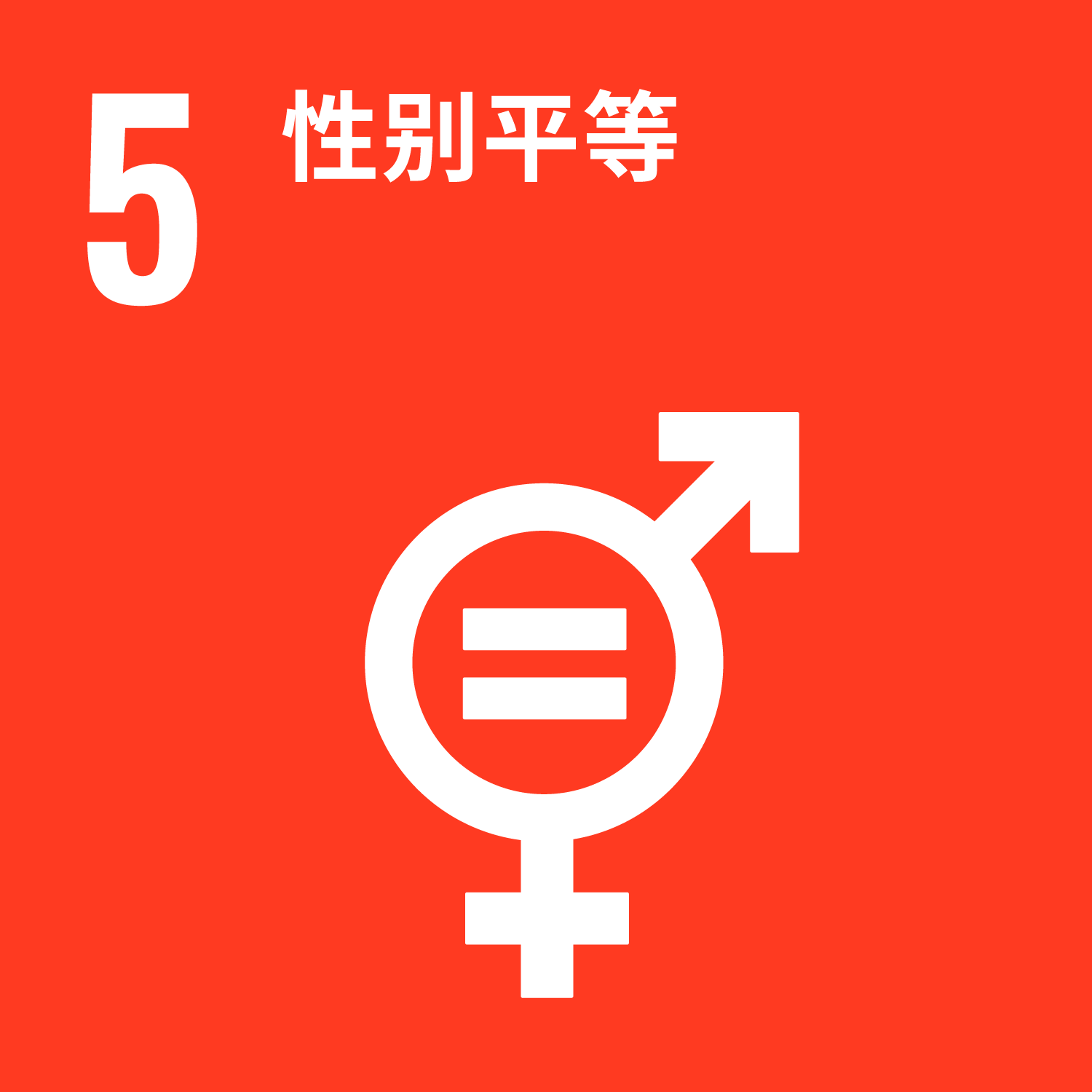 SDGs 5 性别平等